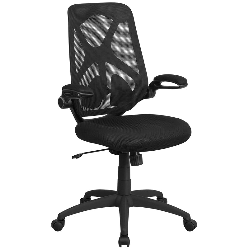 Flash Furniture Ergonomic Gray Mesh Office Chair with Synchro-Tilt