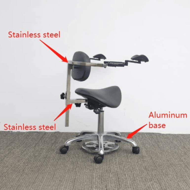 ErgoRest Saddle Shape Chair with Footcontroller for Any Profession | Sit Healthier