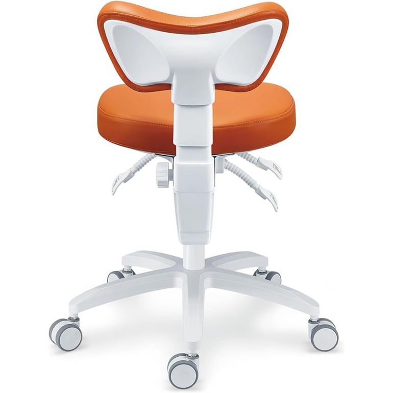 ErgoDent Professional Dental Operator Waterfall-Style Seat Chair | Sit Healthier