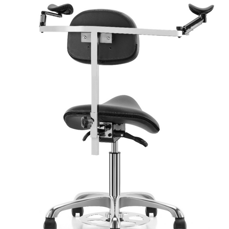 ErgoRest Saddle Shape Chair with Footcontroller for Any Profession | Sit Healthier