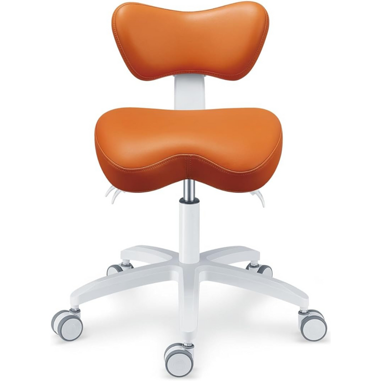 ErgoDent Professional Dental Operator Waterfall-Style Seat Chair | Sit Healthier