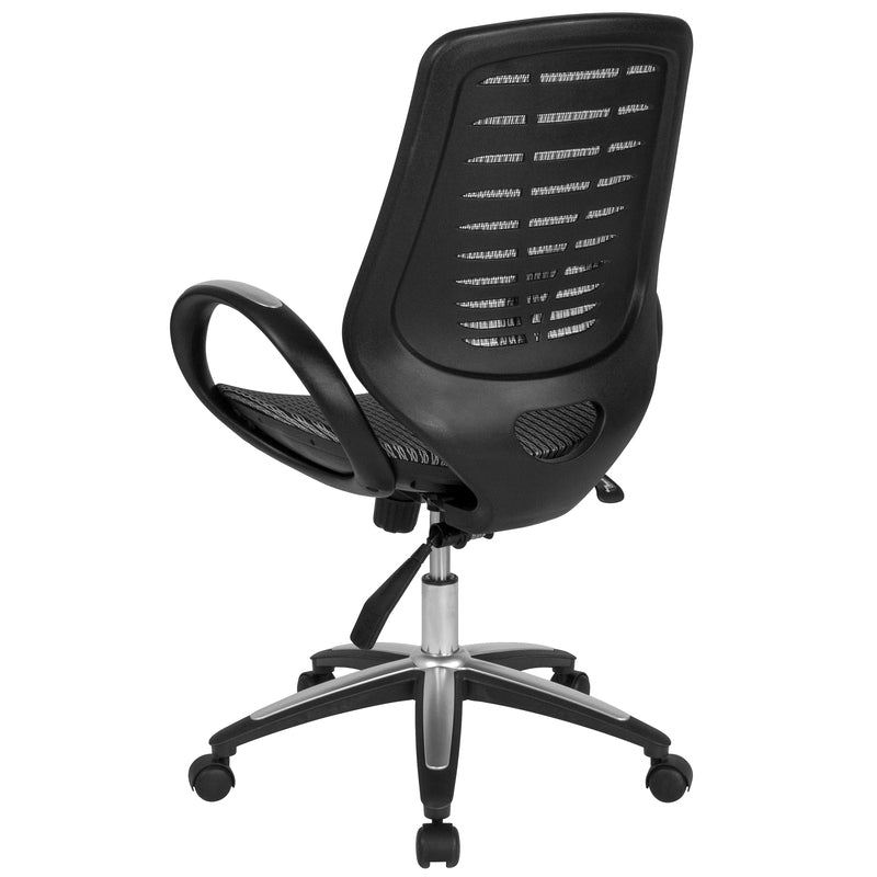 Mid Back Ergonomic Office Chair With Contemporary Mesh Sit Healthier   LF X 11 GG Inset2 